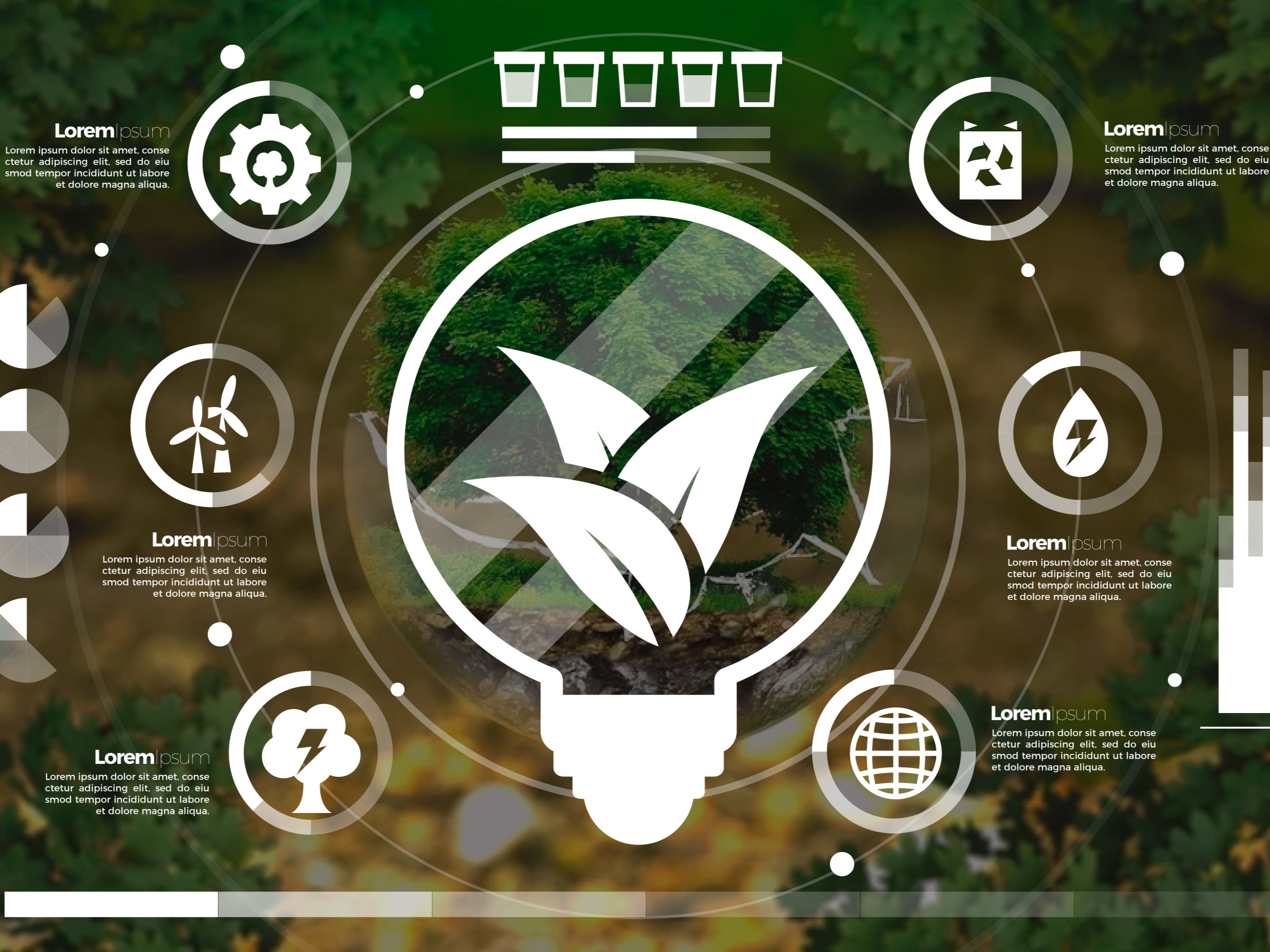 Ecology infographic with photo | www.freepik.com